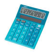 Calculadora Mesa 12 Digitos Azul - Molin