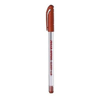 Caneta Esf 1.0mm Media Easy Glossy Vermelha -jocar