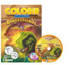 Colorir Animada - Dinossauros - Bicho Esperto