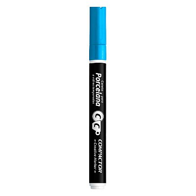 Marcador Porcelana Creative Azul - Compactor
