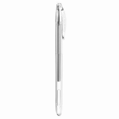 Caneta Esf 07 C/tampa Gel Prata - Compactor