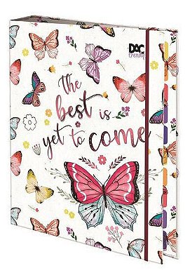 Caderno Fichario Arg Univ 48f Trendy Borb - Dac