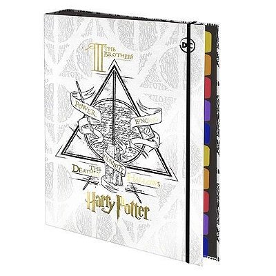 Caderno Fichario Argolado 1/4 48f H Potter - Dac