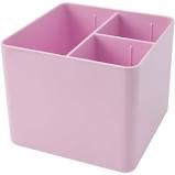 Porta Objetos 3 Div Pastel Rosa - Dello