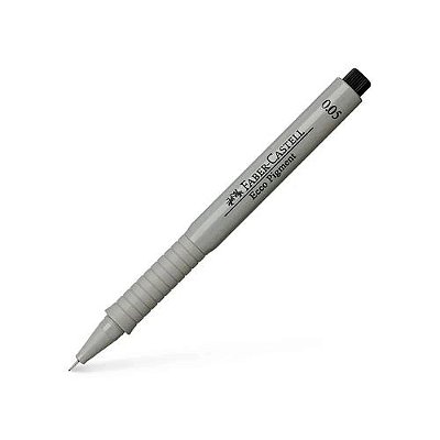 Caneta Nanquim 0.05mm Ecco Pigment Preta - Faber