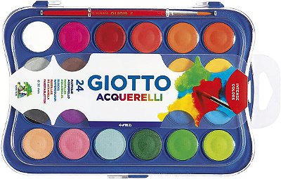 Aquarela Giotto 30mm 24 Cores - Canson