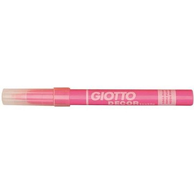 Caneta P/tecido Giotto Rosa Fluor - Canson