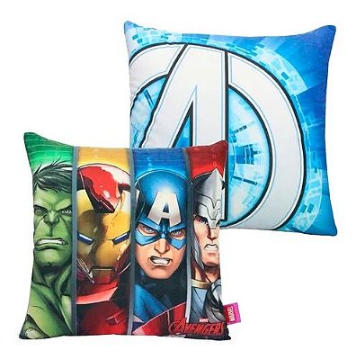 Almofada 40x40cm Fibra Avengers Infinity War- Zona