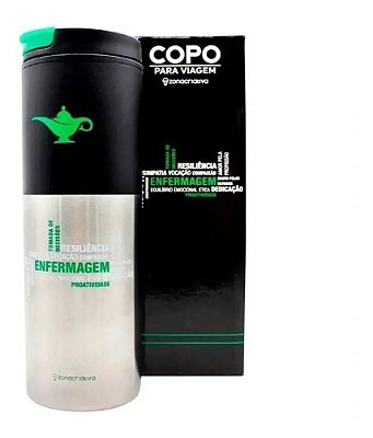 Copo Viagem 500ml Smart Profissoes Enfermage- Zona