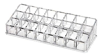 Organizador Plastico 6x22cm Maquiagem - Dmais