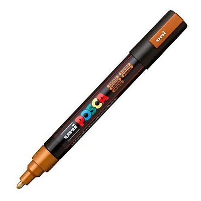 Caneta Bulled Shaped Posca 5m Bronze - Uni