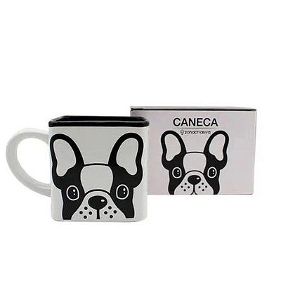 Caneca 300ml Cubo Bulldog - Zona