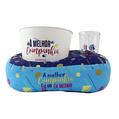 Kit Almofada Pipoca Fibra Individual Eu Mem - Zona