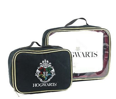 Kit C/2 Necessaire Viagem Hogwarts - Zona