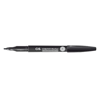 Marcador 1,0mm Cd/dvd Preto - Cis