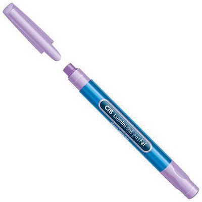 Caneta Marca Texto Lumini Gel Pastel Lilas - Cis