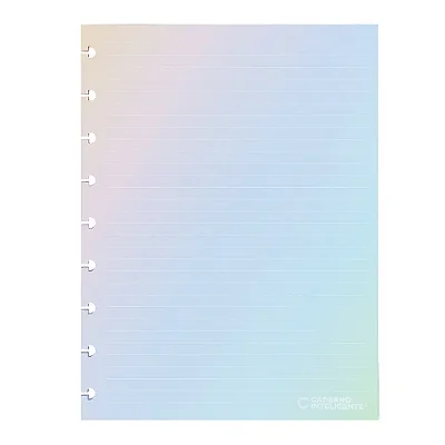 Refil Md 120g Rainbow Pautado-caderno Inteligente