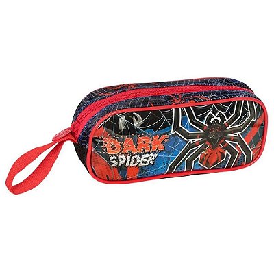 Estojo Simples Dark Spider Azul - Cliostyle