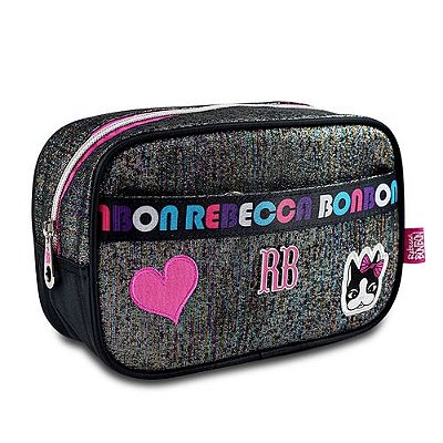 Estojo Simples Rebecca Bonbon Preto - Clio Style