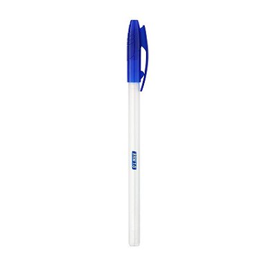 Caneta Esferografica 1,0mm Flat Azul - Brw