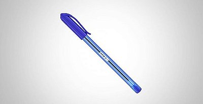 Caneta Esferografica 0,7mm Triplet Azul - Brw