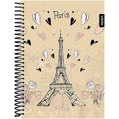 Agenda Esp Cd 1/8 160f Permanente Pop - Bahia