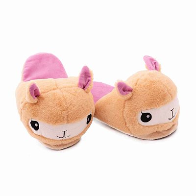 Pantufa Llama Poliester - Wincy