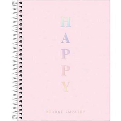 Caderno Esp Cpp Colleg 1m 80f Happy Rs - Tilibra