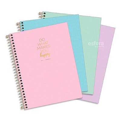 Caderno Esp Cp Coleg 10m 160f Happy Cr - Tilibra