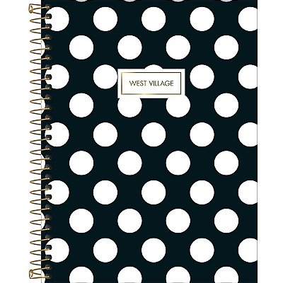 Caderno Esp Cd Coleg 1m 80f West Villa M - Tilibra