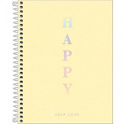 Caderno Esp Cpp Colleg 10m 160f Happy Am - Tilibra