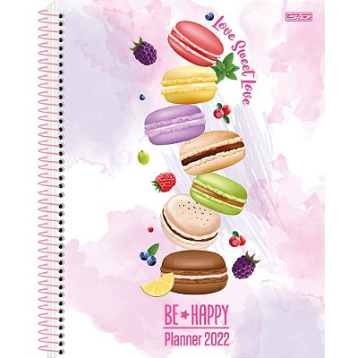 Planner 2023 Esp 80f Anual Be Happy - Sd