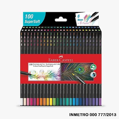 Ecolapis Cor Supersoft 100 Cores - Faber Castell