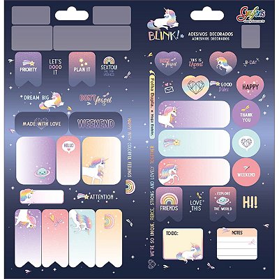 Adesivo Decorado Duplo Blink - Tilibra