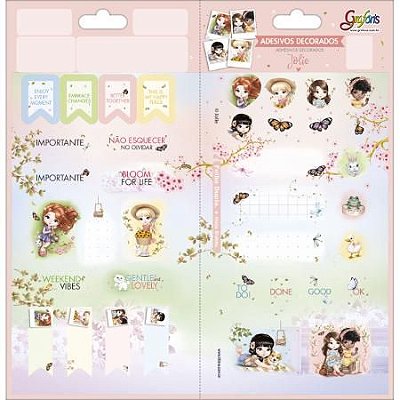 Adesivo Decorado Duplo Jolie - Tilibra