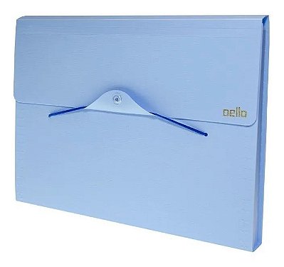 Pasta Sanf A4 Pp Line C/12 Div Azul - Dello