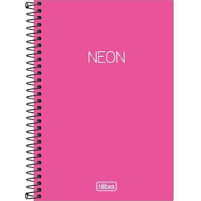 Caderno Esp Cp 1/4 80f Color S/p Neon Rs - Tilibra