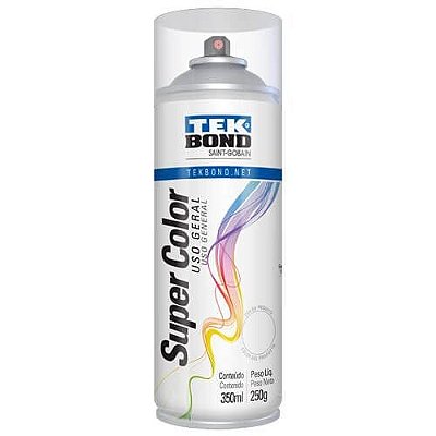 Tinta Spray 350ml Supercolor Verniz - Tekbond