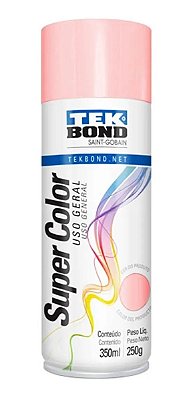 Tinta Spray 350ml Supercolor Rosa - Tekbond