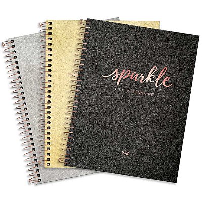 Caderno Esp Cd Coleg 80f Executive Shine - Tilibra