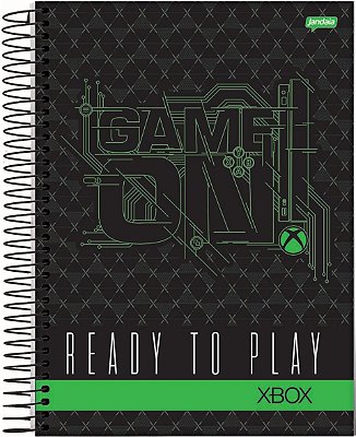 Caderno Esp Univ Cd 15m 240f Xbox - Jandaia
