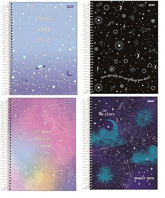 Caderno Esp Univ Cd 12m 192f Mystic - Jandaia