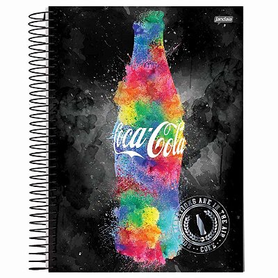 Caderno Esp Univ Cd 15m 240f Coca Cola - Jandaia