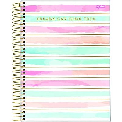 Caderno Esp Univ Cd 10m 160f La Creme - Jandaia
