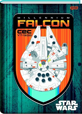 Caderno Broc Cd 1m 80f Star Wars - Jandaia