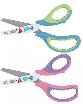 Tesoura Escolar 13cm Cabo Soft Flex - Tris
