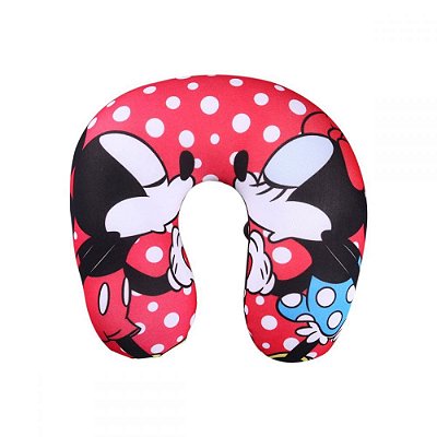 Almofada Pescoco Microperolas Mickey E Minn - Zona