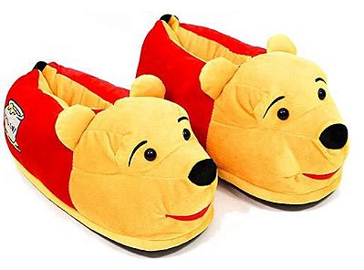 Pantufa Unissex Tam P 33/35 Pooh - Zona