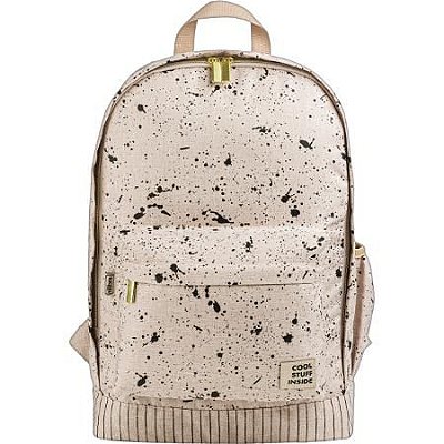 Mochila Jov Costa Academie Nature Bege - Tilibra