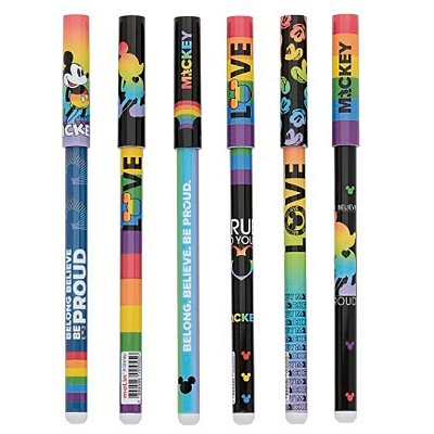 Caneta Esferografica Mickey Rainbow - Molin